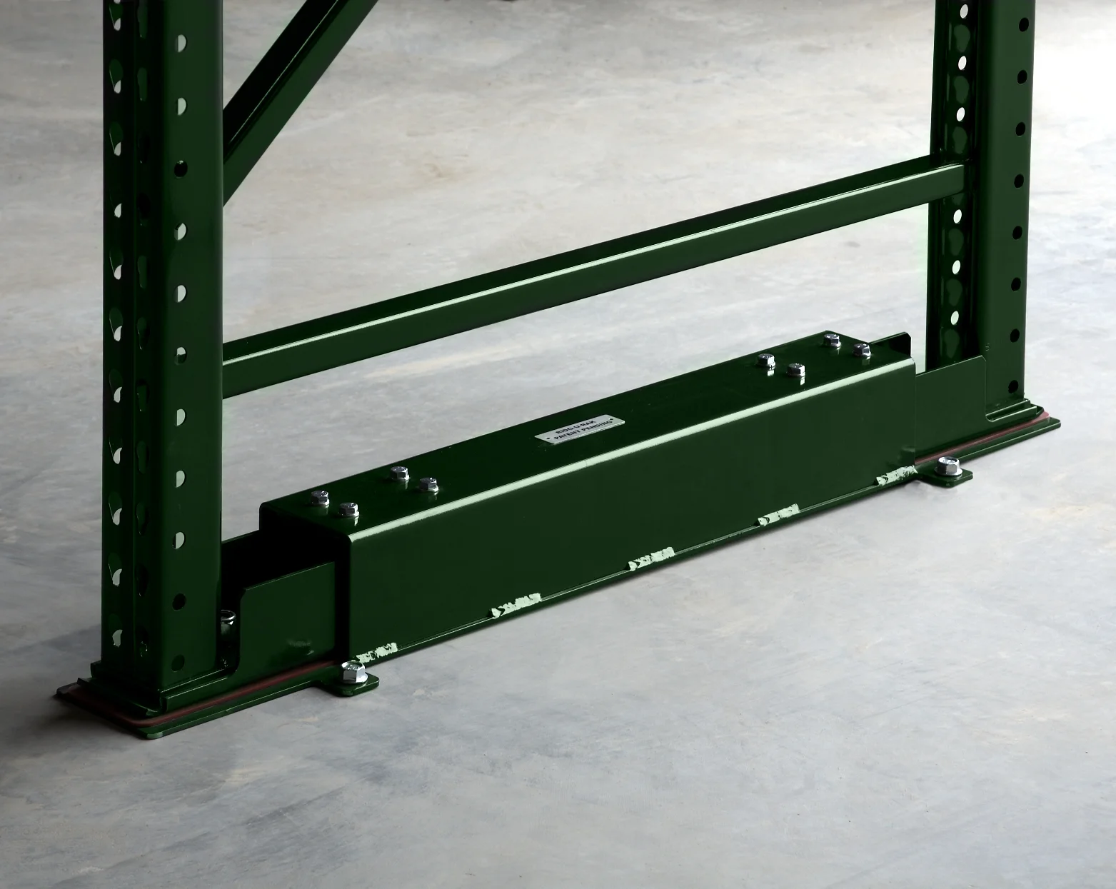 Seismic Base For Racking Pellegrino Seismic Base Isolator | Racking Protection | Dexion
