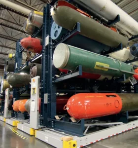 Artefact storage with Dexion's collections range.